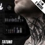 Tatuaż jagua półtrwały tribal ink splatter