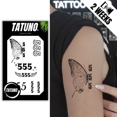 Tatuaż jagua półtrwały czas zmian 555