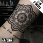 Tatuaż jagua półtrwały mandala live love wander
