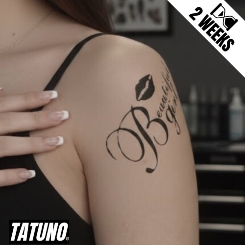 Tatuaż jagua półtrwały beautiful girl love