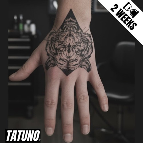 Tatuaż jagua półtrwały tygrys stróż