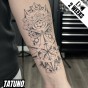 Tatuaż jagua półtrwały mistyczna nawigacja