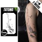 Tatuaż jagua półtrwały lucky and happy Virgo