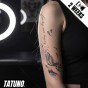 Tatuaż jagua półtrwały lucky and happy Virgo