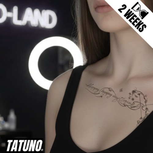 Tatuaż jagua półtrwały happy sagittarius