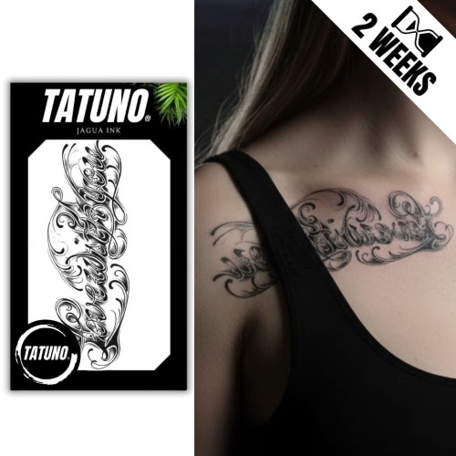 Tatuaż jagua półtrwały love with you