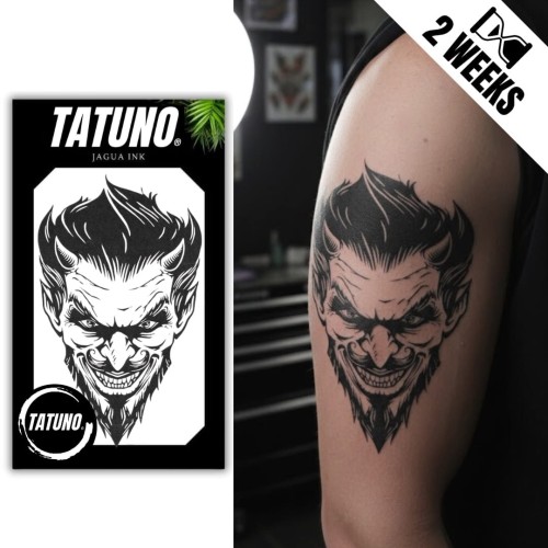 Tatuaż jagua półtrwały mroczny demon