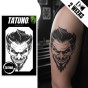 Tatuaż jagua półtrwały mroczny demon