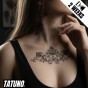 Tatuaż jagua półtrwały mandala paisley