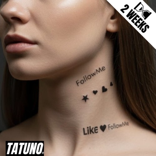 Tatuaż jagua półtrwały love is... love