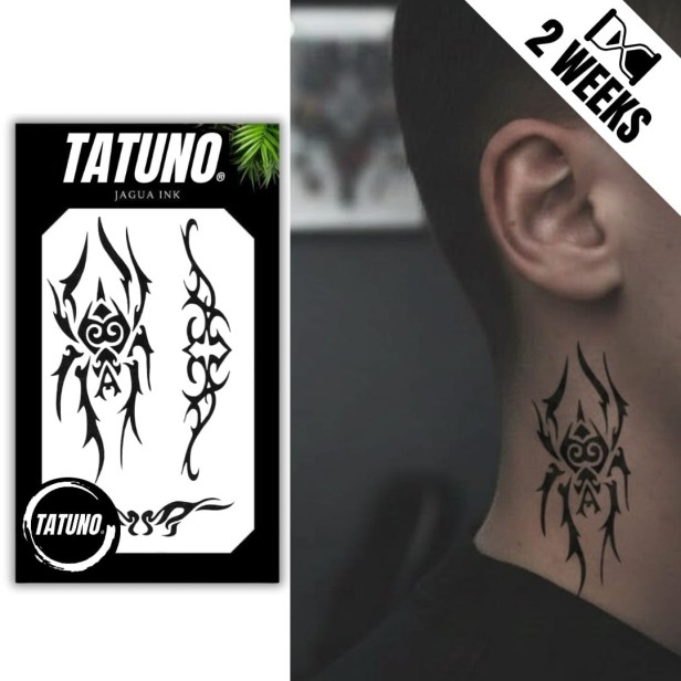 Tatuaż jagua półtrwały tribalowy totem