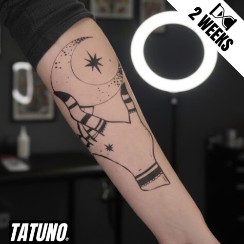 Tatuaż jagua półtrwały nocne zaklęcie
