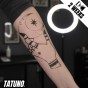 Tatuaż jagua półtrwały nocne zaklęcie