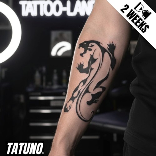Tatuaż jagua półtrwały duch tygrysa