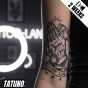 Tatuaż jagua półtrwały ręce błogoslawieństwa All my life