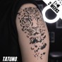 Tatuaż jagua półtrwały tygrys