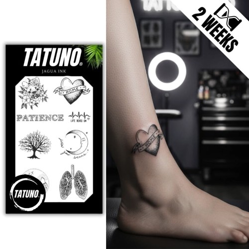 Tatuaż jagua półtrwały symfonia życia