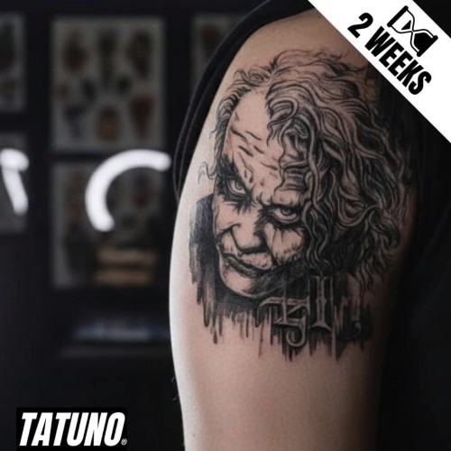 Tatuaż jagua półtrwały joker