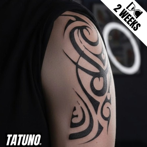Tatuaż jagua półtrwały tribal