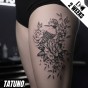 Tatuaż jagua półtrwały dudek