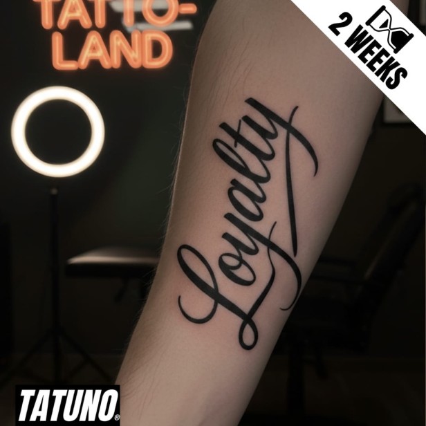 Tatuaż jagua półtrwały loyality