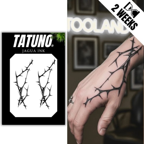 Tatuaż jagua półtrwały kolczasta moc