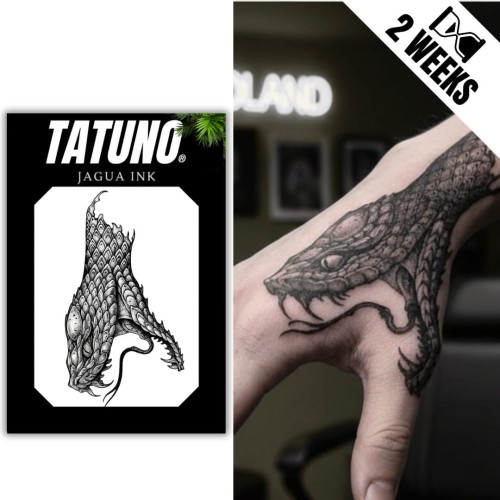 Tatuaż jagua półtrwały kobra