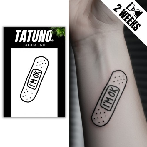 Tatuaż jagua półtrwały plaster nic mi nie jest