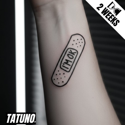 Tatuaż jagua półtrwały plaster nic mi nie jest