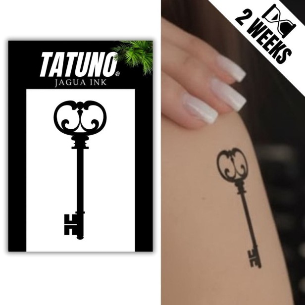 Tatuaż jagua półtrwały klucz