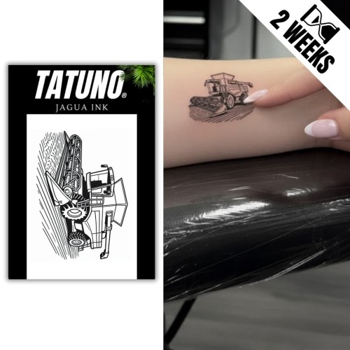 Tatuaż jagua półtrwały kombajn