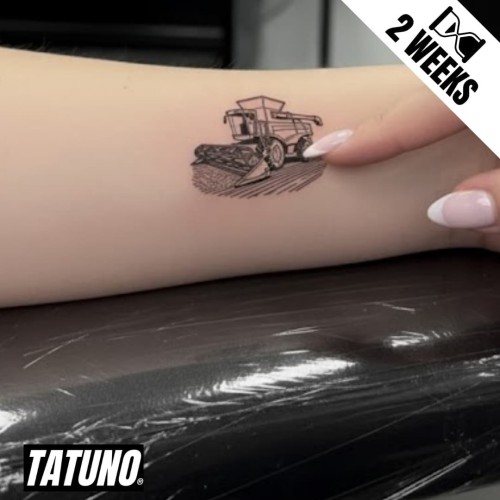 Tatuaż jagua półtrwały kombajn