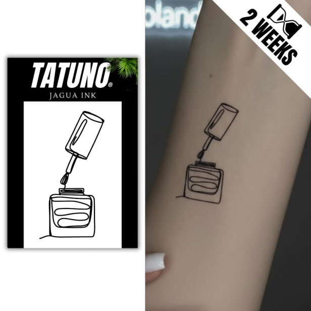 Tatuaż jagua półtrwały lakier do paznokci