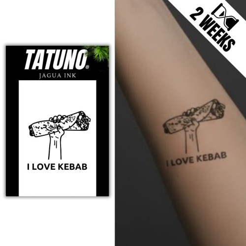 Tatuaż jagua półtrwały kebab