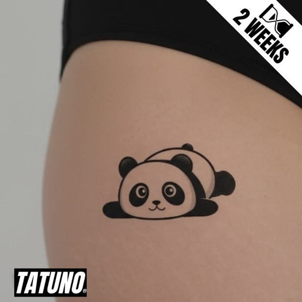 Tatuaż jagua półtrwały słodka panda