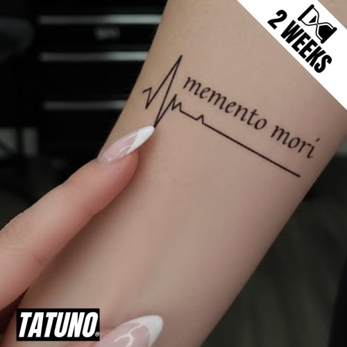 Tatuaż jagua półtrwały memento mori pamiętaj o śmierci