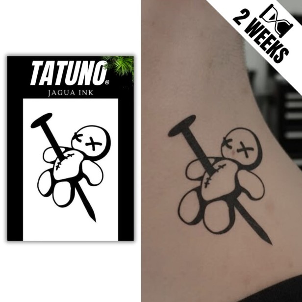 Tatuaż jagua półtrwały każdy ma swoją laleczkę Voodoo
