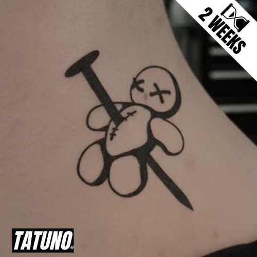 Tatuaż jagua półtrwały każdy ma swoją laleczkę Voodoo