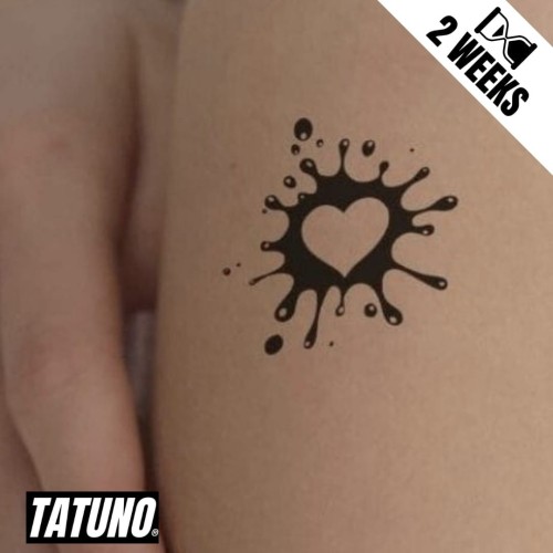 Tatuaż jagua półtrwały rozlane uczucie
