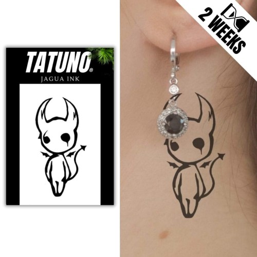 Tatuaż jagua półtrwały diabełek kawaii