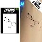 Tatuaż jagua półtrwały znak zodiaku byk