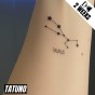 Tatuaż jagua półtrwały znak zodiaku byk