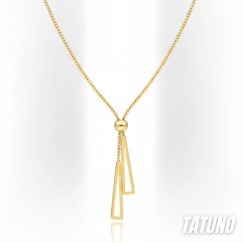 Naszyjnik geometria stal 316L (id: 2056)