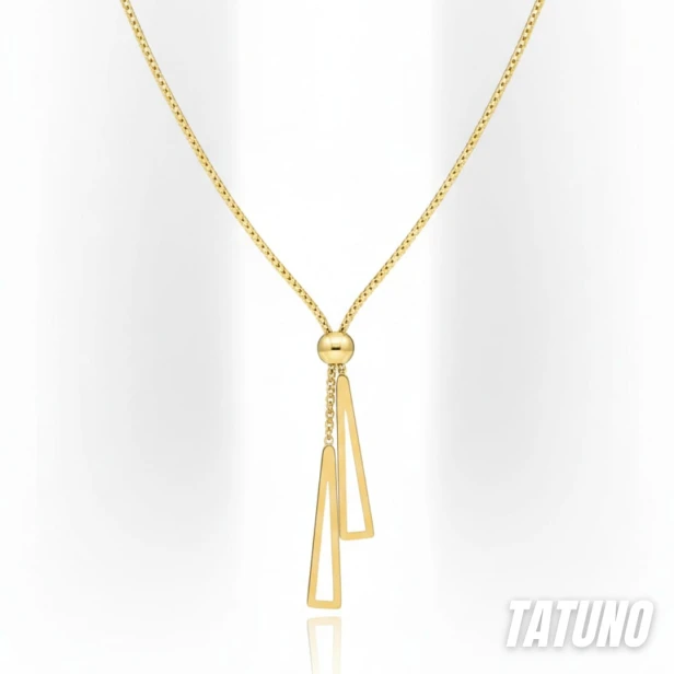 Naszyjnik geometria stal 316L (id: 2056)