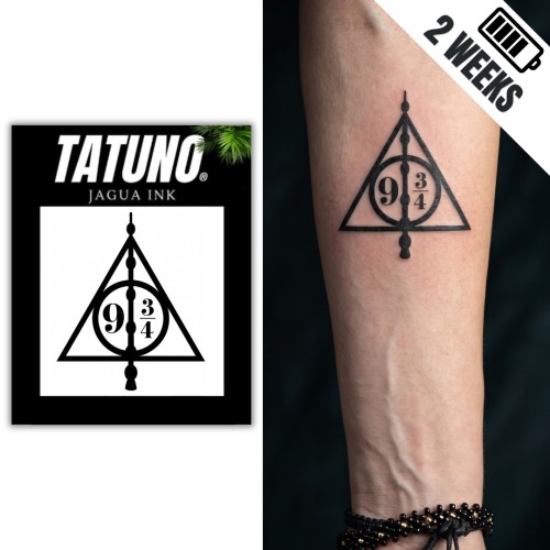 Tatuaż półtrwały magiczny znak