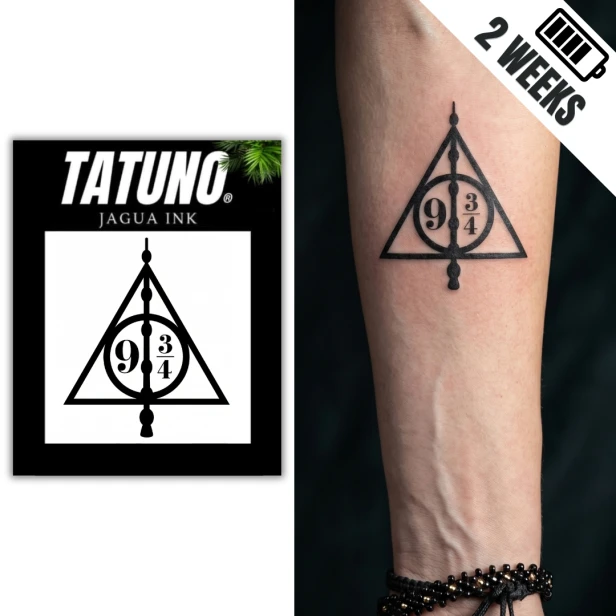 Tatuaż półtrwały magiczny znak