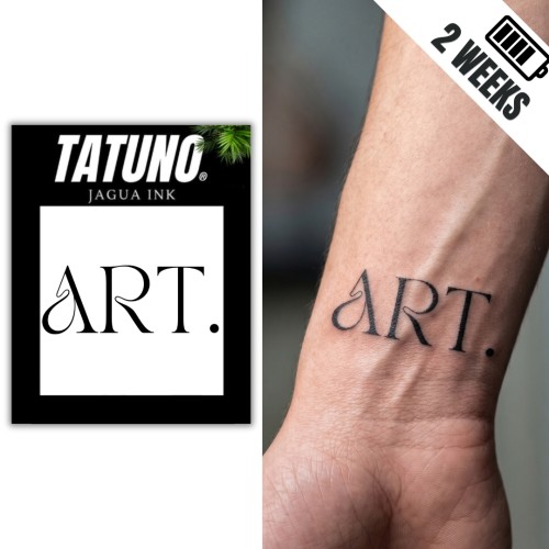 Tatuaż półtrwały art
