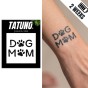 Tatuaż półtrwały dog mom