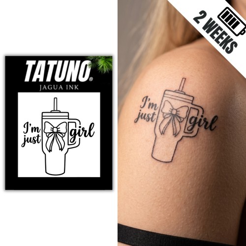 Tatuaż półtrwały I'm just girl