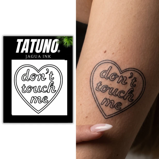 Tatuaż półtrwały don’t touch me